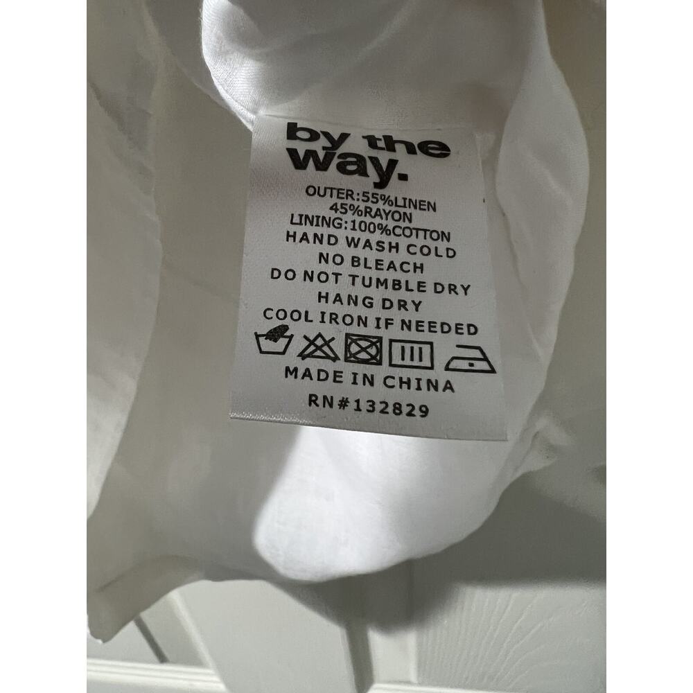 superdown White Ruffled Strap Midi Dress - Picture 9 of 10